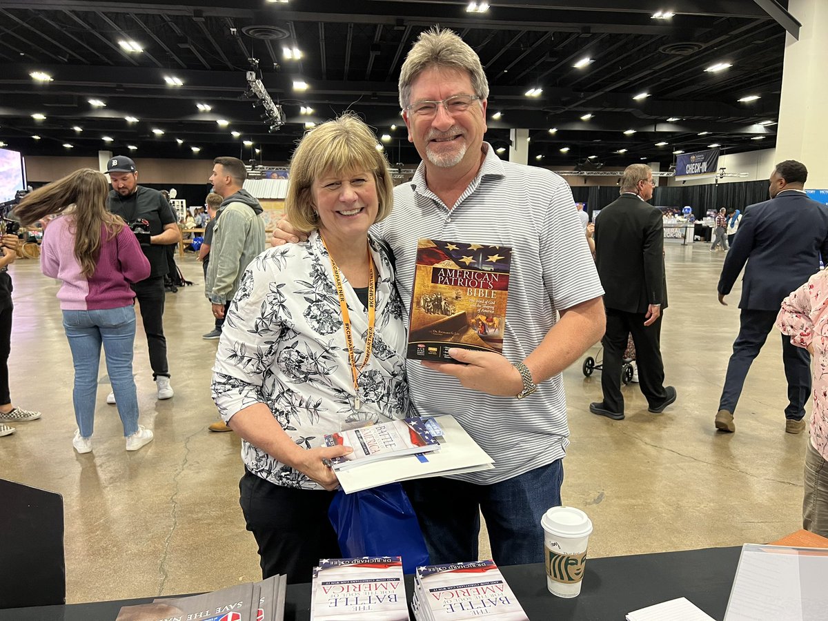 Come see us today at the @CopelandNetwork Southwest Believers Convention! We have free books and you can signup to win an #American #Patriot #Bible We must stand together! #swbc22 #kcmevent #victory #faith #JesusIsLord #SaveTheNation #Texas #txleg