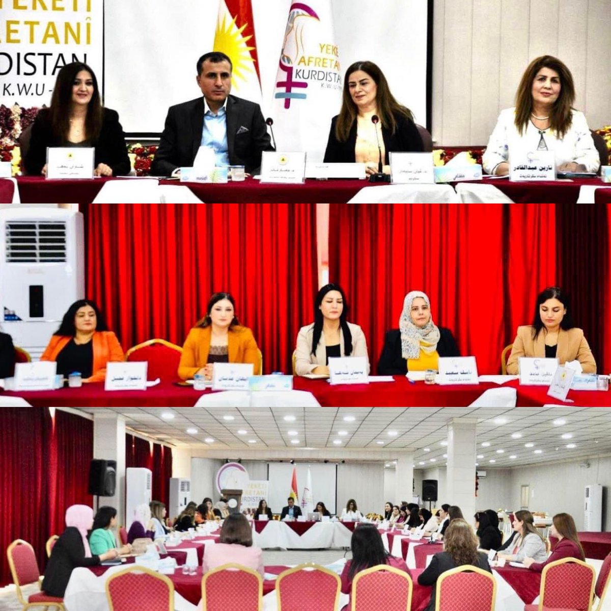 SuleimanVian's tweet photo. 2nd August, at  the secretariat office of the K.W.U. in the presence of Dr. Jabar Qadir, Dr. Vian Suleiman, Ms. Sharan, and all members of the Supreme Council, the Supreme Council of the K.W.U. held a meeting. https://t.co/627r0Q34nR