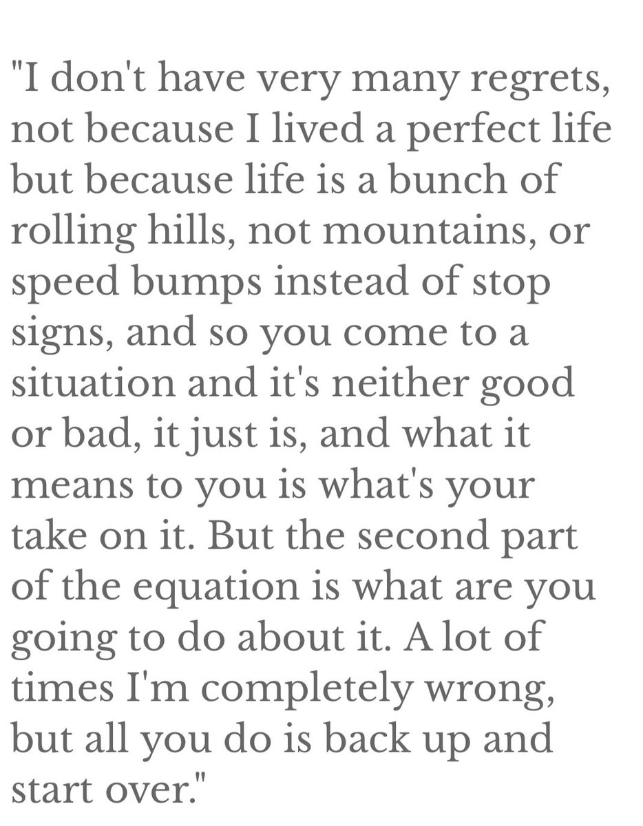 ditzikow's tweet photo. “You come to a situation & it's neither good or bad, it just is, & what it means to you is what's your take on it. The second part of the equation is what are you going to do about it. A lot of times I'm completely wrong, but all you do is back up and start over" #BillRussellRIP https://t.co/yWeox7x3K2