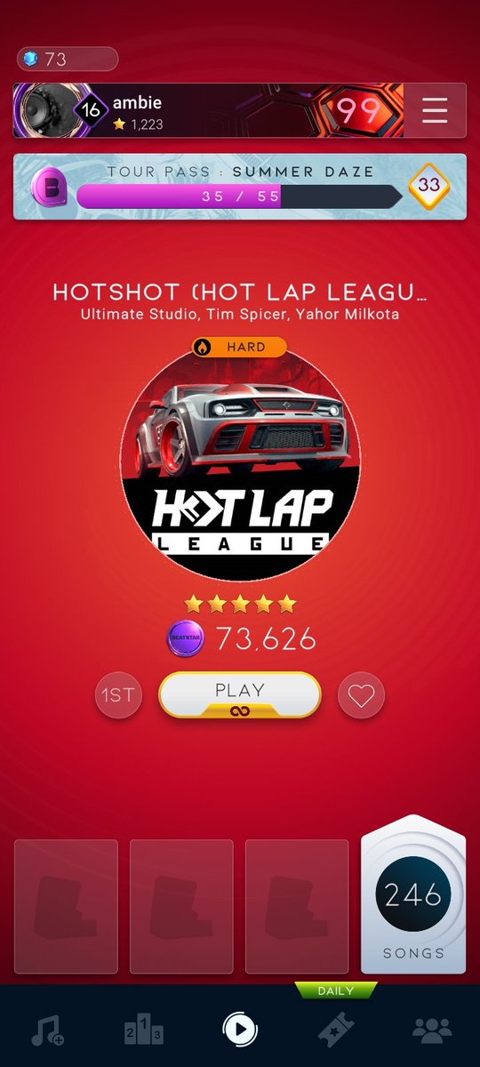 ImmingAmber's tweet photo. @playbeatstar @Hot_Lap_League https://t.co/PdFxU1uQVQ