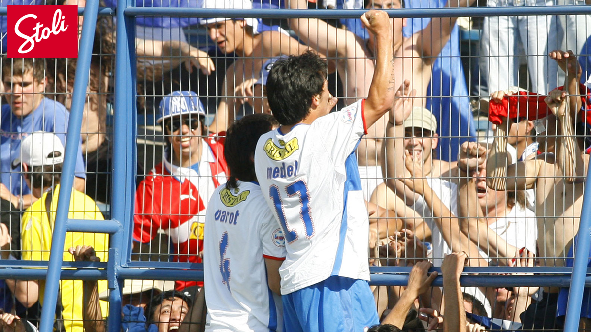 Cruzados's tweet photo. Hoy está de cumpleaños un formado en casa que ha dejado en alto el nombre de #LosCruzados en 🇦🇷, 🇪🇸, 🇬🇧, 🇮🇹, 🇹🇷 

¡Felicidades en tu día, @MedelPitbull! 🎂 Te saludamos desde tu querida Franja, la que siempre será tu casa 🏠 ❤️ 

#EfemérideCruzada ⚪🔵 #EfemérideStoli https://t.co/oW6kpRrcdt