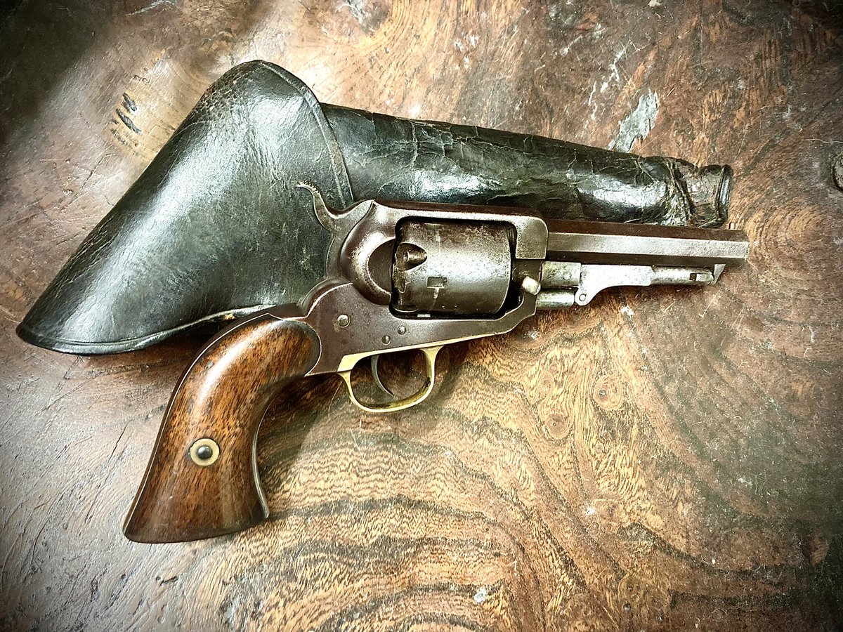 Marc_Allum's tweet photo. An Eli Whitney American Civil War Era Percussion Revolver with original leather holster.
Just one of over 40 antique firearms in the Dore & Rees ‘Curious & Collectable’ sale I’m currently curating for Sept 21st.
#colt #auction #curious #doreandrees #usa https://t.co/DI9qAia4WF