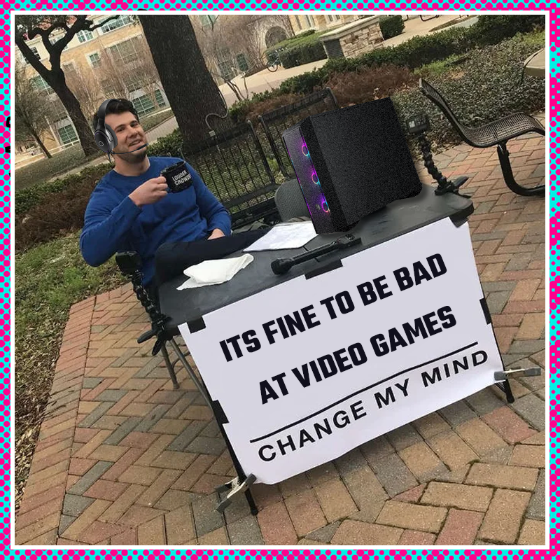 CoolerMaster's tweet image. Plot twist: Some people play games to chill out and enjoy themselves 🤯📣