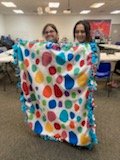 YWCACorpus's tweet photo. YWCA looking for a ride to Uvalde for 20 fleece blankets made by YWTeens during their summer Leadership Camp.  Pls message us. https://t.co/2WbkVKLaxJ