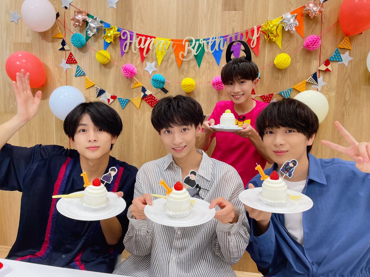 EBiDAN NEXT1周年 “CRYSTAL MEMBER限定”生配信 ありがとうご