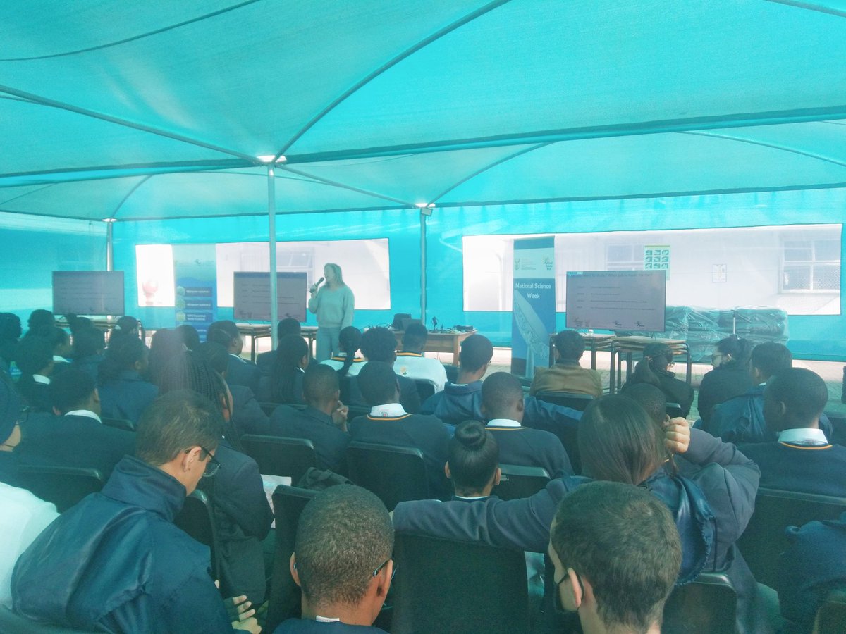 iThemba LABS (@ithembalabscape) on Twitter photo Dr Julie Bolcaen (Nuclear Medicine)
from <a href="/iThembaLABSCape/">iThemba LABS</a> explains to learners at Soneike High School what motivates her to improve current cancer radiation treatment
#NSW2022 #InspireANation #ILABSNSW <a href="/NRF_SAASTA/">SAASTA</a> <a href="/NRF_News/">National Research Foundation of South Africa</a> @dsigovza Dr Julie Bolcaen (Nuclear Medicine)
from <a href="/iThembaLABSCape/">iThemba LABS</a> explains to learners at Soneike High School what motivates her to improve current cancer radiation treatment
#NSW2022 #InspireANation #ILABSNSW <a href="/NRF_SAASTA/">SAASTA</a> <a href="/NRF_News/">National Research Foundation of South Africa</a> @dsigovza