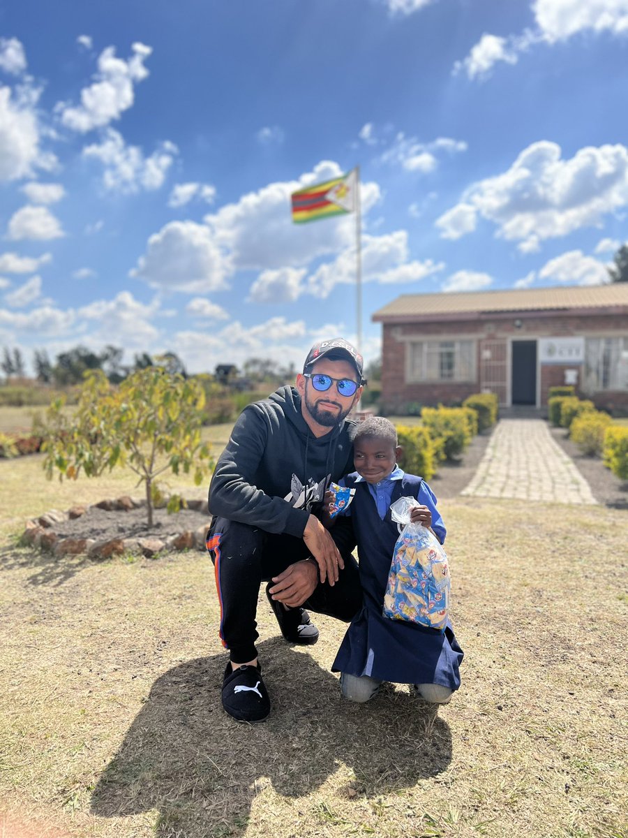 SRazaB24's tweet photo. We celebrated hard in the changing room yesterday and now the real celebrations with my kids @ctt_zimbabwe 
My family , my community , my friends circle and me are #InshaAllah there for these kids.

May Allah reward all those who help those in need. #Aameen https://t.co/zvLO92g90U