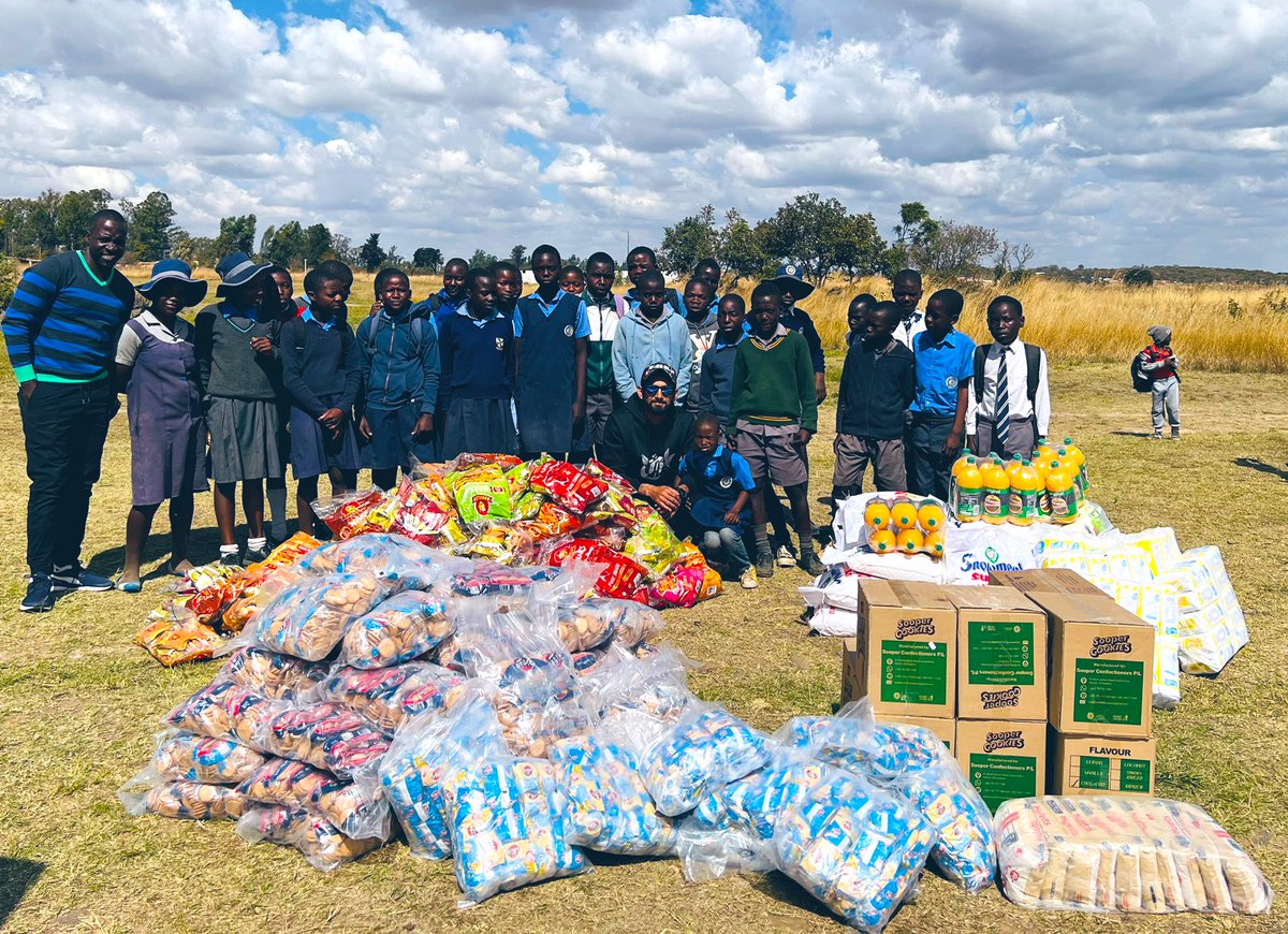 SRazaB24's tweet photo. We celebrated hard in the changing room yesterday and now the real celebrations with my kids @ctt_zimbabwe 
My family , my community , my friends circle and me are #InshaAllah there for these kids.

May Allah reward all those who help those in need. #Aameen https://t.co/zvLO92g90U