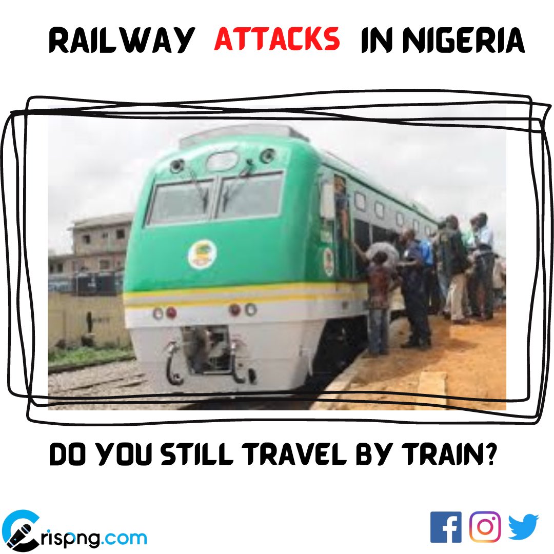 crispnigeria's tweet photo. Due to escalating insecurity in the Country’s railways, the Nigeria Railway Corporation has suspended the Lagos, Abuja and Ajaokuta(Warri,Delta state)  routes over security concerns.

#crispng #trainattacks @nigerianrail https://t.co/MiORtGKwSn