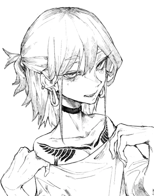 #萌え系かわいい系じゃないイラストが見たいタグ 萌とは無縁なもので