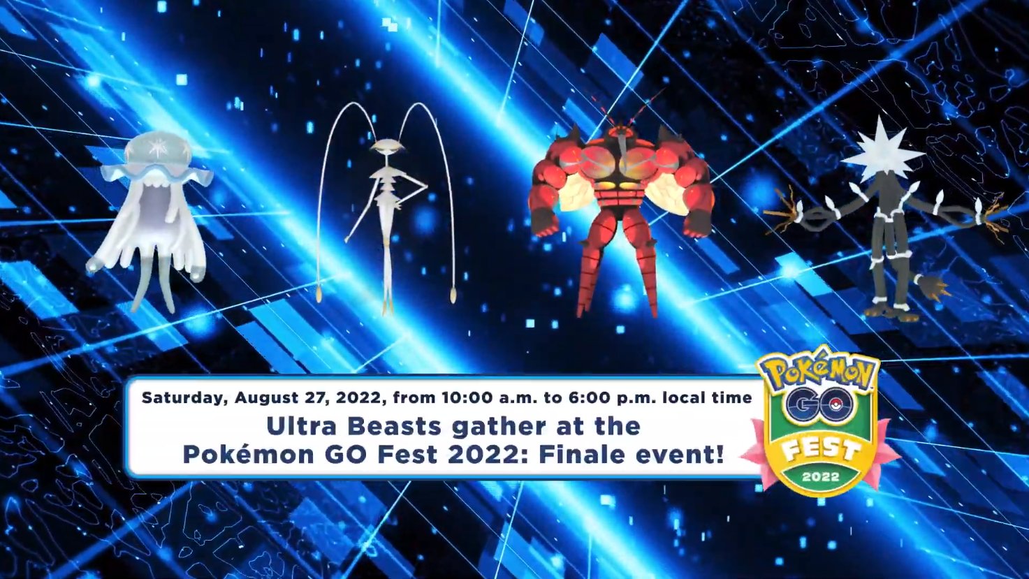 Serebii.net on X: Serebii Update: The Ultra Beasts will appear globally in  the Pokémon GO Fest 2022: Finale event later this month Details being added  @   / X