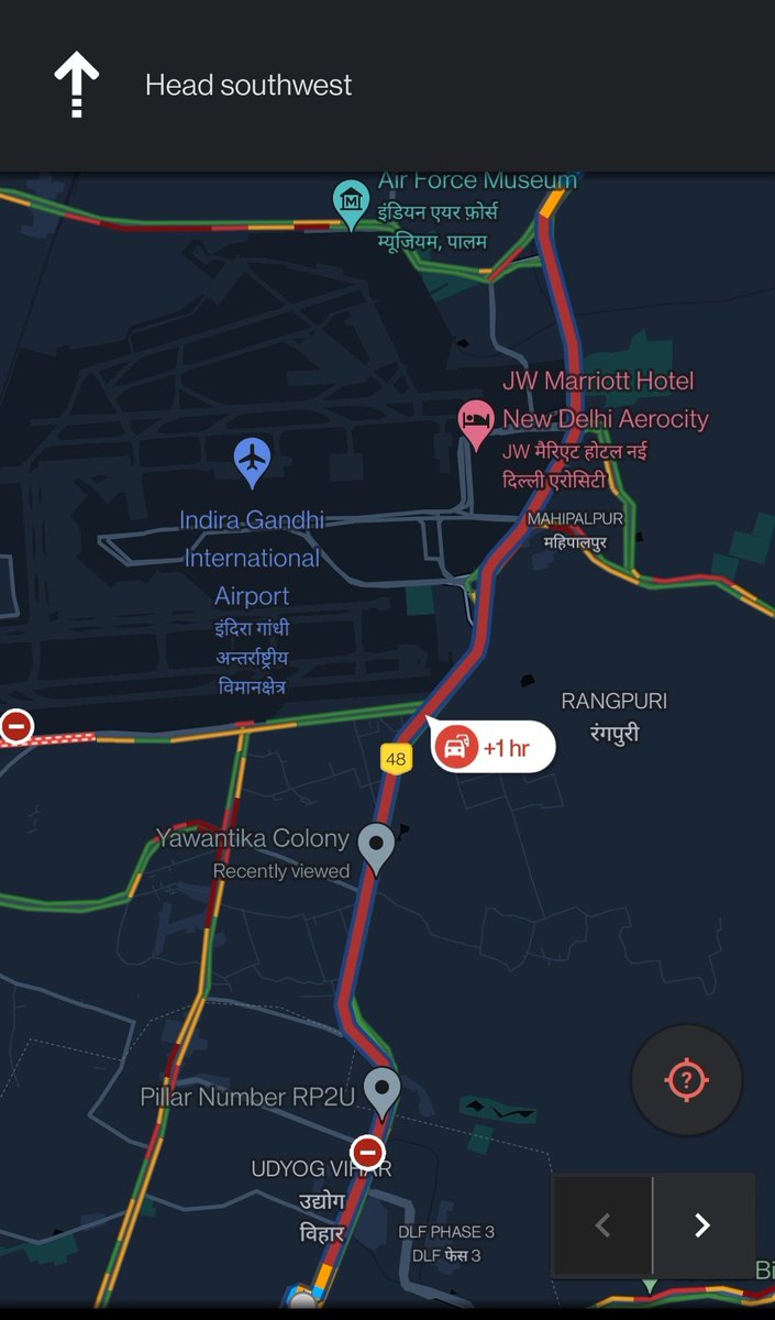 abhy_idea's tweet photo. Like everyday complete #chaos on NH8 from #AtlasChowk Gurugram to near #RTRflyover Delhi @dtptraffic @GurgaonTraffic @TrafficGGM @NHAI_Official @HaryanaCMO @ArvindKejriwal @msisodia why this kolaveri di

Why can't all routes alongside NH8 be restored within Gurugram like beforw? https://t.co/MzKzF8juNA