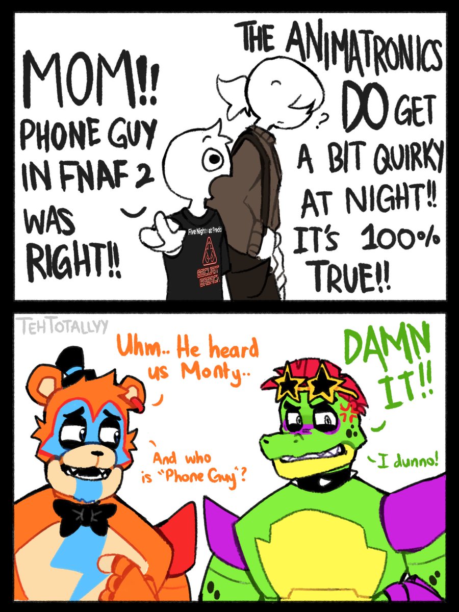 They are so loud.. #FNAF