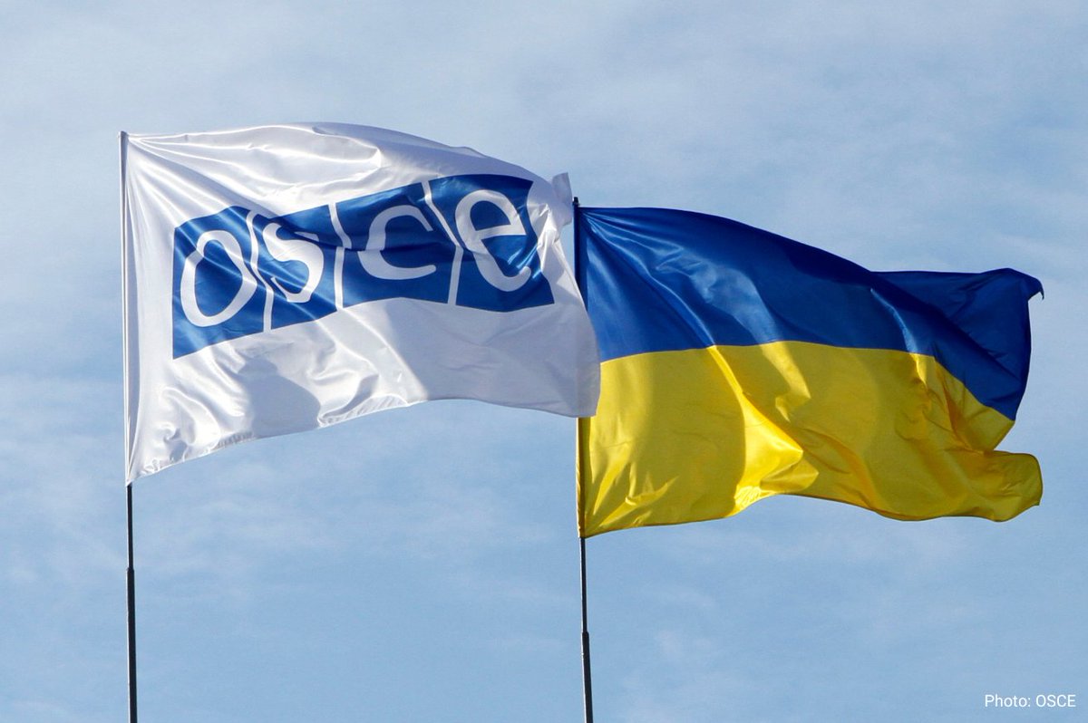 PLinOSCE's tweet photo. Although Russia forced the closure of two @OSCE field operations, the Organization remains present in Ukraine!

We announce a new ambitious OSCE support programme for 🇺🇦 which will help to address the challenges resulting from the 🇷🇺aggression.

Read more: https://t.co/GQQ9luUrWi https://t.co/NFuuSz2fOp