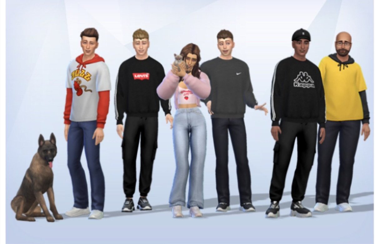 Guilt_Clan's tweet photo. Guilt in Sims! Credit to @mookieereee
& @SamseGLT for making this
From left to right
@AsherH2OGaming
@Juiqs
@mookieereee
@SamseGLT
@hyphy_SZN
@ZMAN_COOK
#Guiltdifferent π https://t.co/KYdBjFRuT5