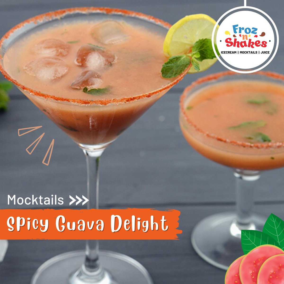 FrozShakes's tweet photo. When life gives you guavas, add a punch of spiciness to your life!!

#spicyguavadelight #spicyguavamocktail #guava #Hubli #Hubballi #nammhubli #hublidharwad #nammahubballi #hubballidharwad #mocktails #shakes #froznshakes #froznshakeshubli #foodsarena #foodsarenahubli #foodies https://t.co/vJ7LrFMF0I