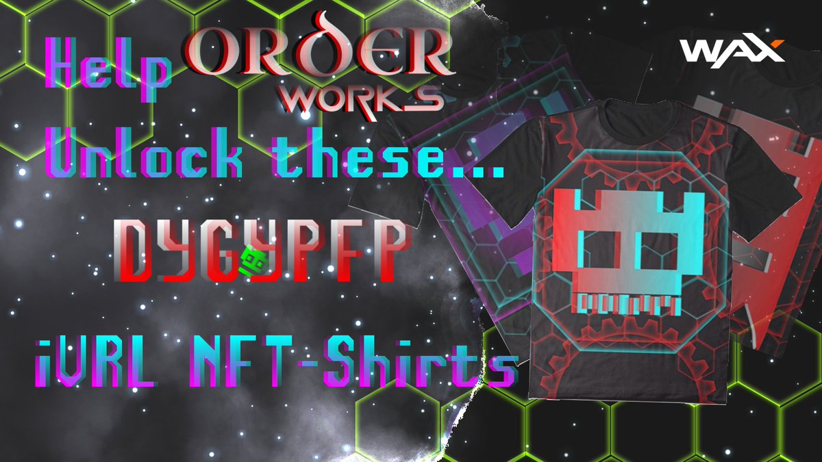 RedRelic_Studio's tweet photo. Tier 1
10 Drop Sales - Unlock 1 Mint Box 0.1 #NFTGiveaway
33 Drop Sales - Unlock 1 #iVRL T-Shirt for Gold Trait
99 Drop Sales - Unlock 2 iVRL TShirts & 2 Mint Box 0.1 #NFTGiveaways
Goal - 150 Drop Sales
Reward - @dygycon 1 x Wearable (DYGYDUDE Mask)
https://t.co/tuVUlGg8r2 https://t.co/F4sjZDVAH6