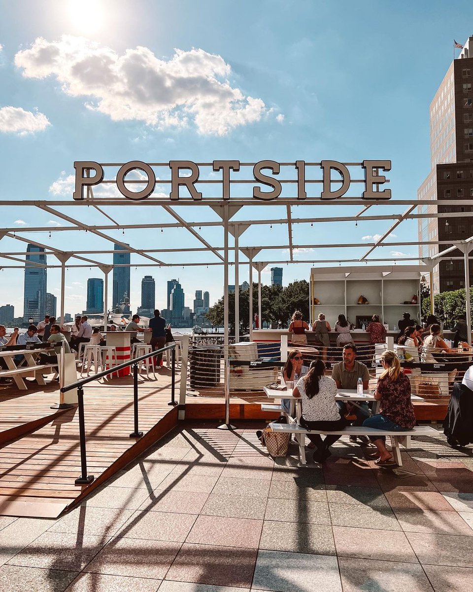 Inspired by chic coastal charm and old nautical traditions, we invite you to a new al fresco experience, “Portside” located on the Waterfront Plaza by <a href="/BFPLny/">Brookfield Place (BFPL) New York</a>. There’s something for everyone with weekly events &amp; happy hour specials paired with incredible sunset views!