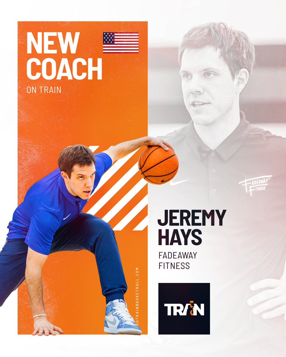 NEW COACH ALERT! 🚨

Coach @Fadethetrainer is a basketball player development coach and private trainer. Through his <a href="/FadeawayFit/">Fadeaway Fitness</a> program, he's helped countless kids and athletes find their love for the game and develop into fierce competitors.

Welcome to Train!
#train