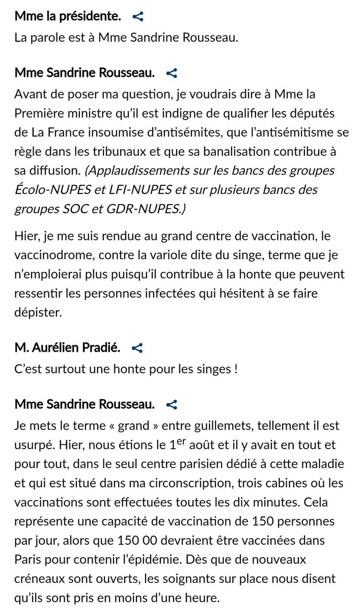 BeaulieuBap's tweet photo. Bonjour @AurelienPradie vous êtes élu de ma région @Occitanie et vous avez confié à #QAG que la variole était "une maladie honteuse, surtout pour les singes"(sic).
J’écris pas ce tweet pour demander une explication, juste pour que les gens sachent quel connard vous êtes. https://t.co/wBw2tHMMXC