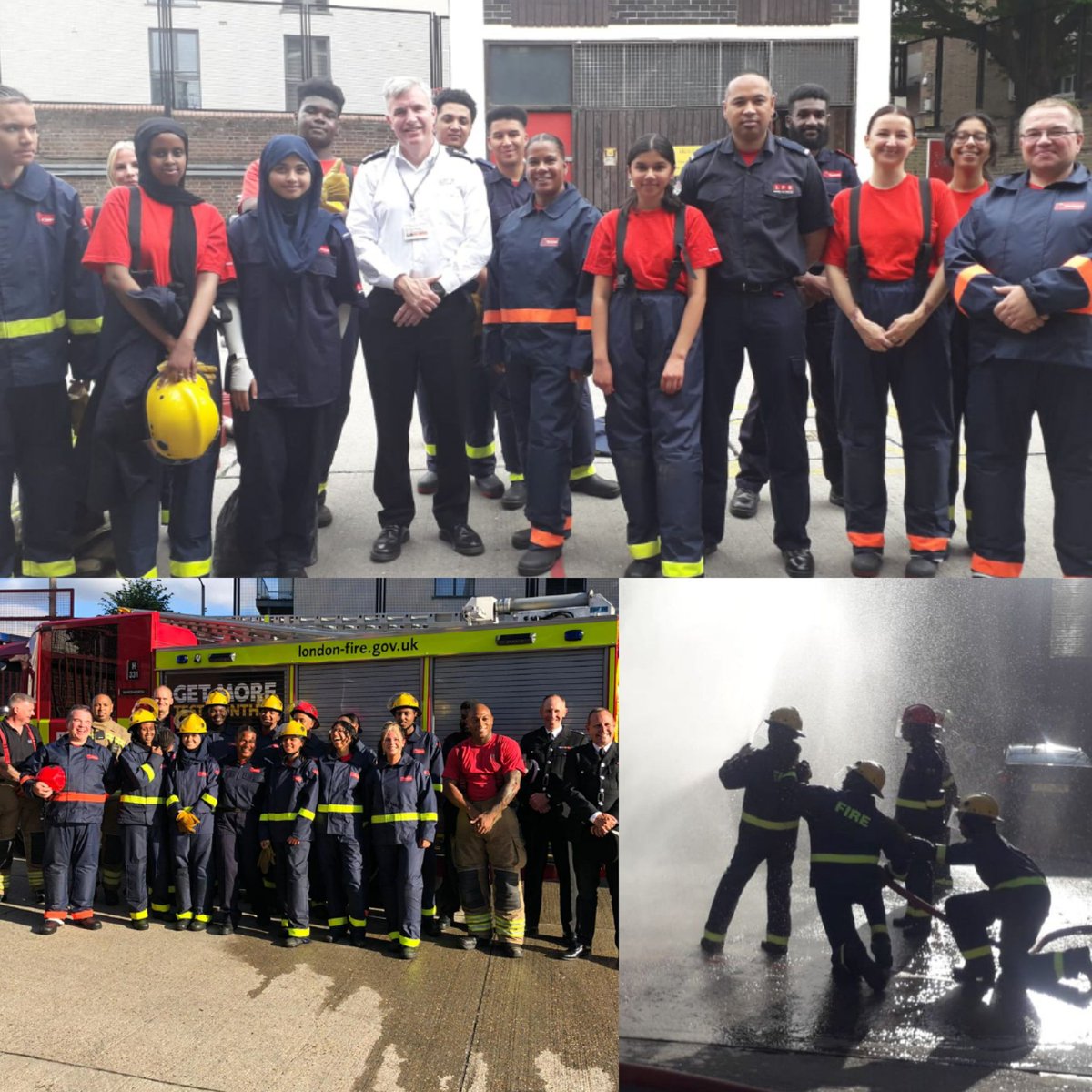 LFBFireCadets's tweet image. More cadets completing their course with us and celebrating their achievements with a pass out ceremony, this time it's the turn of  @lfbwandsworth &amp;amp; @FireLambeth Well done everyone! 
#wednesdaythought #londonfire @LondonFire