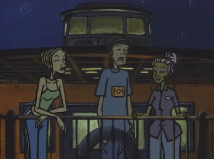 meatgirI's tweet image. last night while high as fuck i discovered mtv’s downtown and i feel like a missing piece of the puzzle that is my aesthetic preference in art has been found