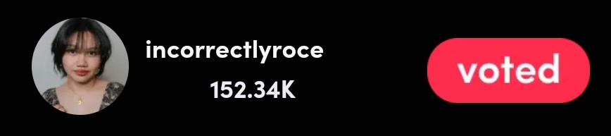 nics_juls's tweet photo. hello mga beh! vote niyo naman si ate roce ehe 🥹 click niyo lang 'yong link then "rising star of the year" tapos vote niyo 6 times (per day) 'yong "incorrectlyroce", thank ü so much mwa mwa!! 🫶🏻

link: https://t.co/LIhYgU3HZu https://t.co/Vh3ucL7KmU