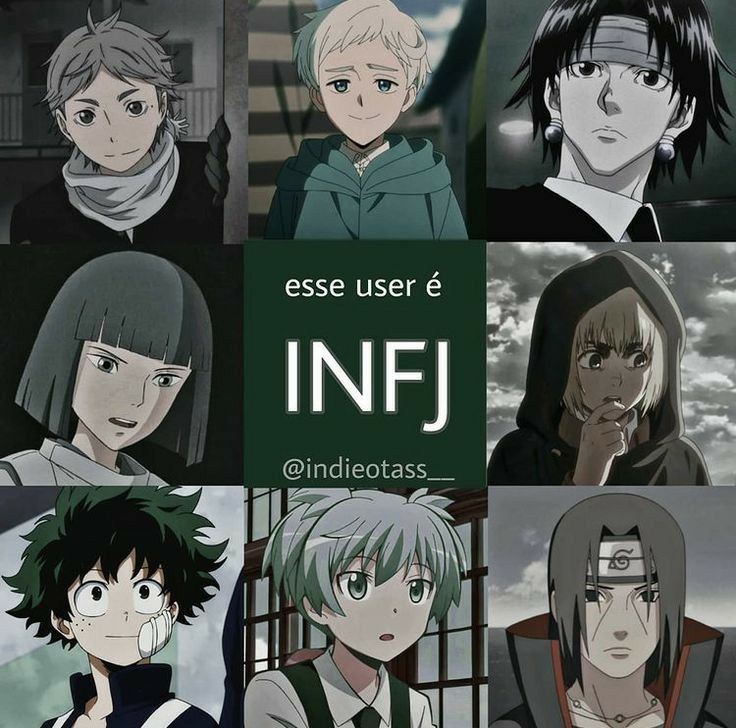 INFJ  INFJ character in Japan animation  Personality Cafe