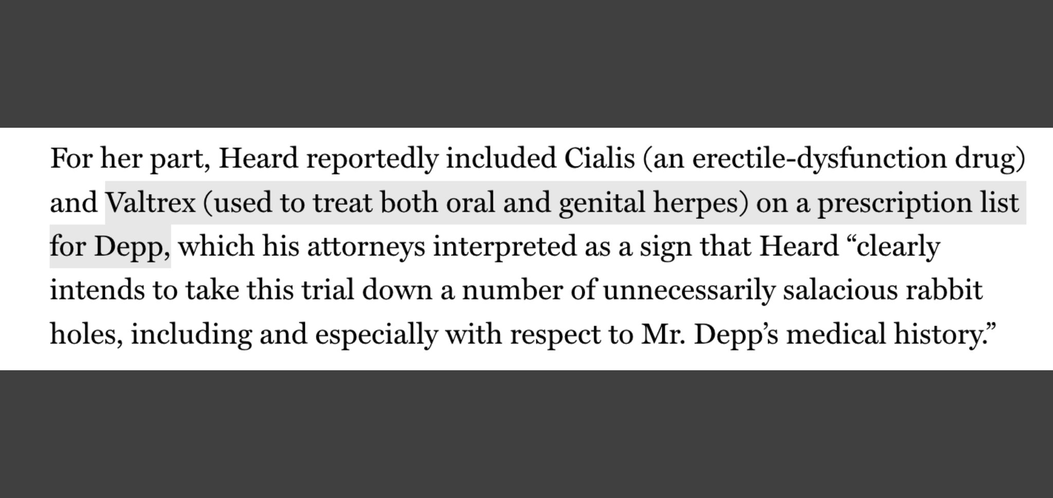 Amber Heard deserves an apology? Does she fuck. She intentionally added those medications for the sole purpose of humiliating #JohnnyDepp if the docs were ever unsealed. Nice try, but I wouldn't get a boner over you either, babe. #JohnnyDeppIsALegend #AmberHeardIsAMonster https://t.co/K8dFns61Dk