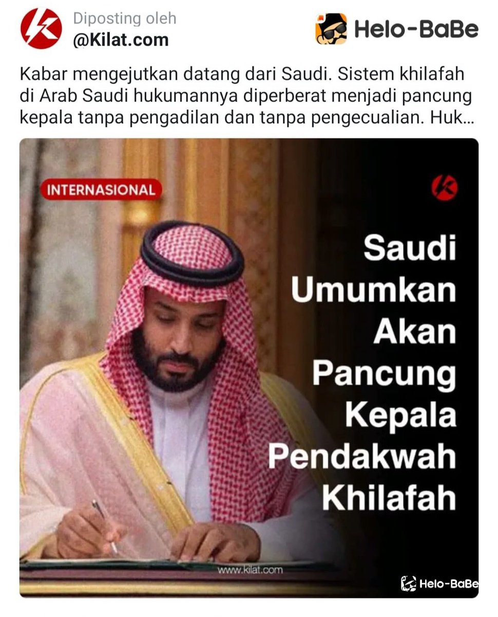 Saudi mantap