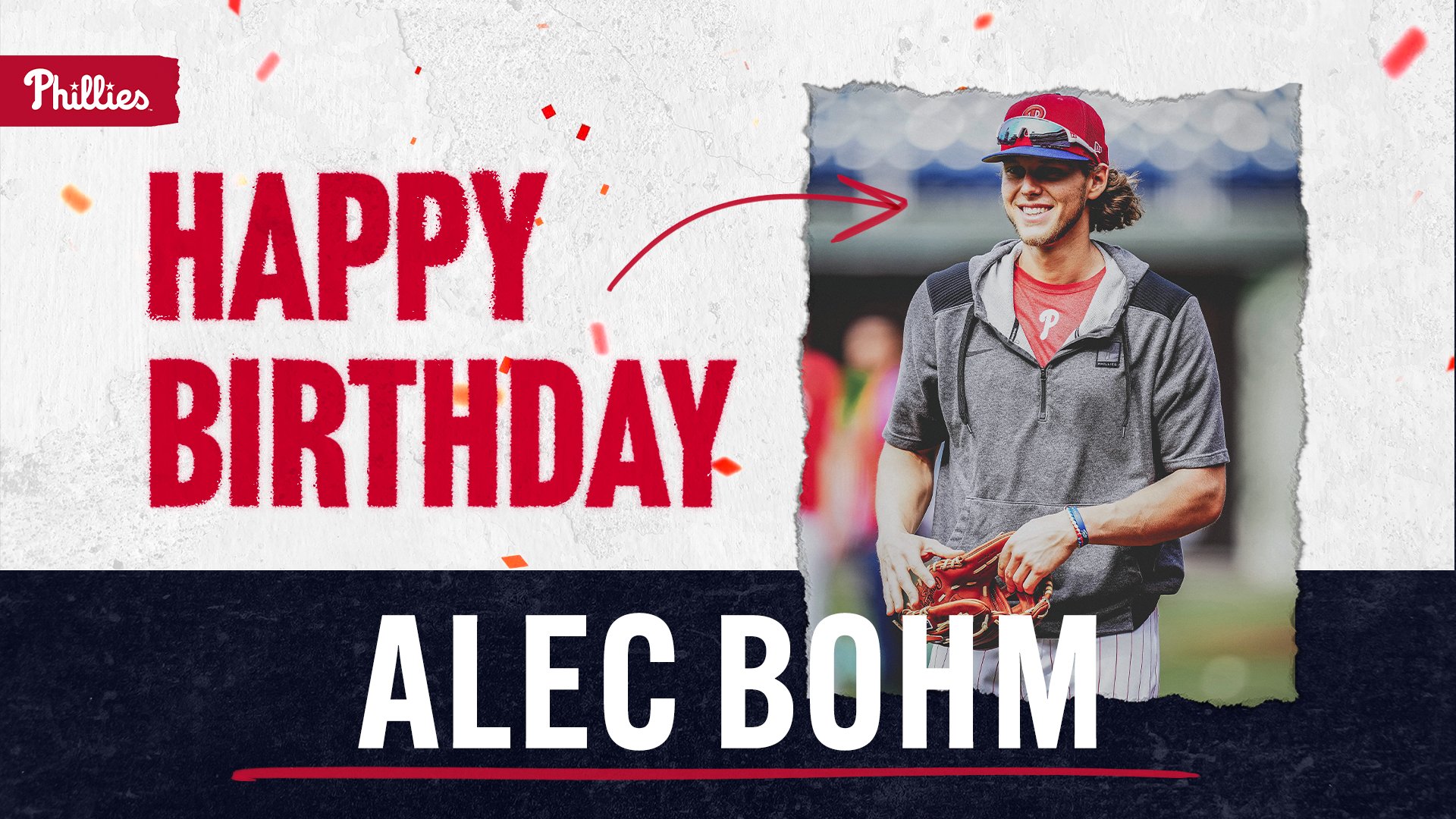 Philadelphia Phillies on X: Join us in wishing Alec Bohm a happy