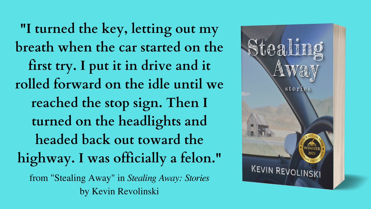 KevinRevolinski's tweet photo. 2021 PenCraft Award winner &amp; Editor Pick PubWeekly's BookLife! 12 shortstories, some sweet, most gritty.  https://t.co/DN06VEzoq6 #fiction #readingcommunity #BookRecommendations https://t.co/lsGQD7Xqaz