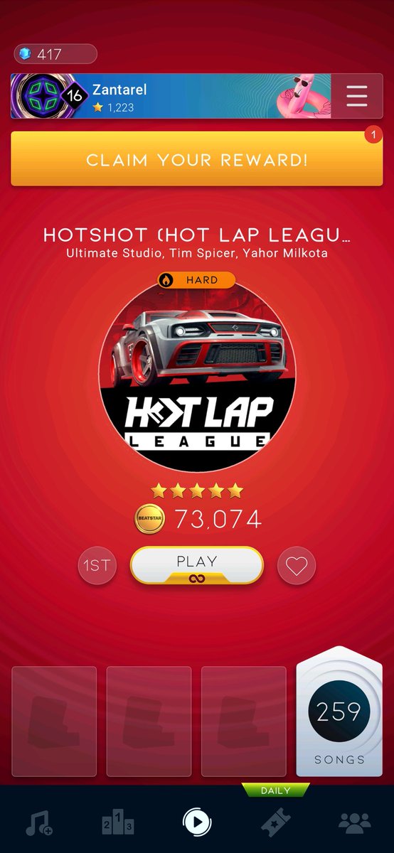 RebeccaGribble's tweet photo. @playbeatstar pretty happy with that score! https://t.co/xECOC6pdsh