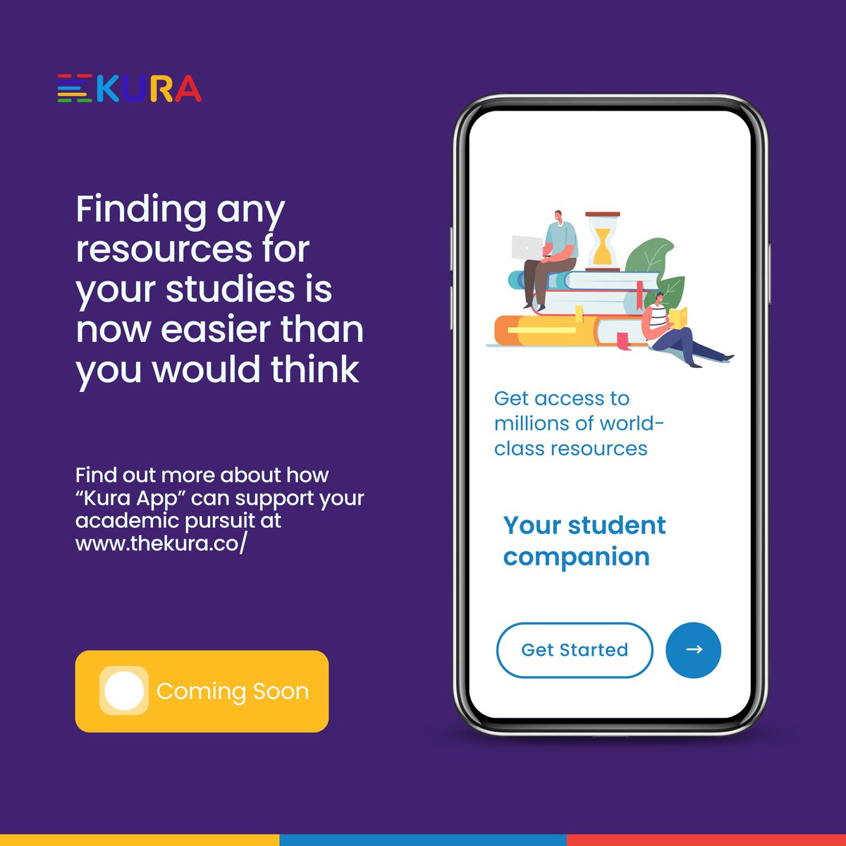 KuraApp's tweet photo. There is so much you can do with the Kura App.
Find out more about how Kura can support your academic pursuit at
https://t.co/9cAGxPCUsG
.
.
.
.
.
#kuraapp #Kura #launchkuraapp #edutech #Kuraapphq #studentstools #ASUUstrike #scholarship #elibrary #bookstore #helicopter https://t.co/rB4KPXluEo