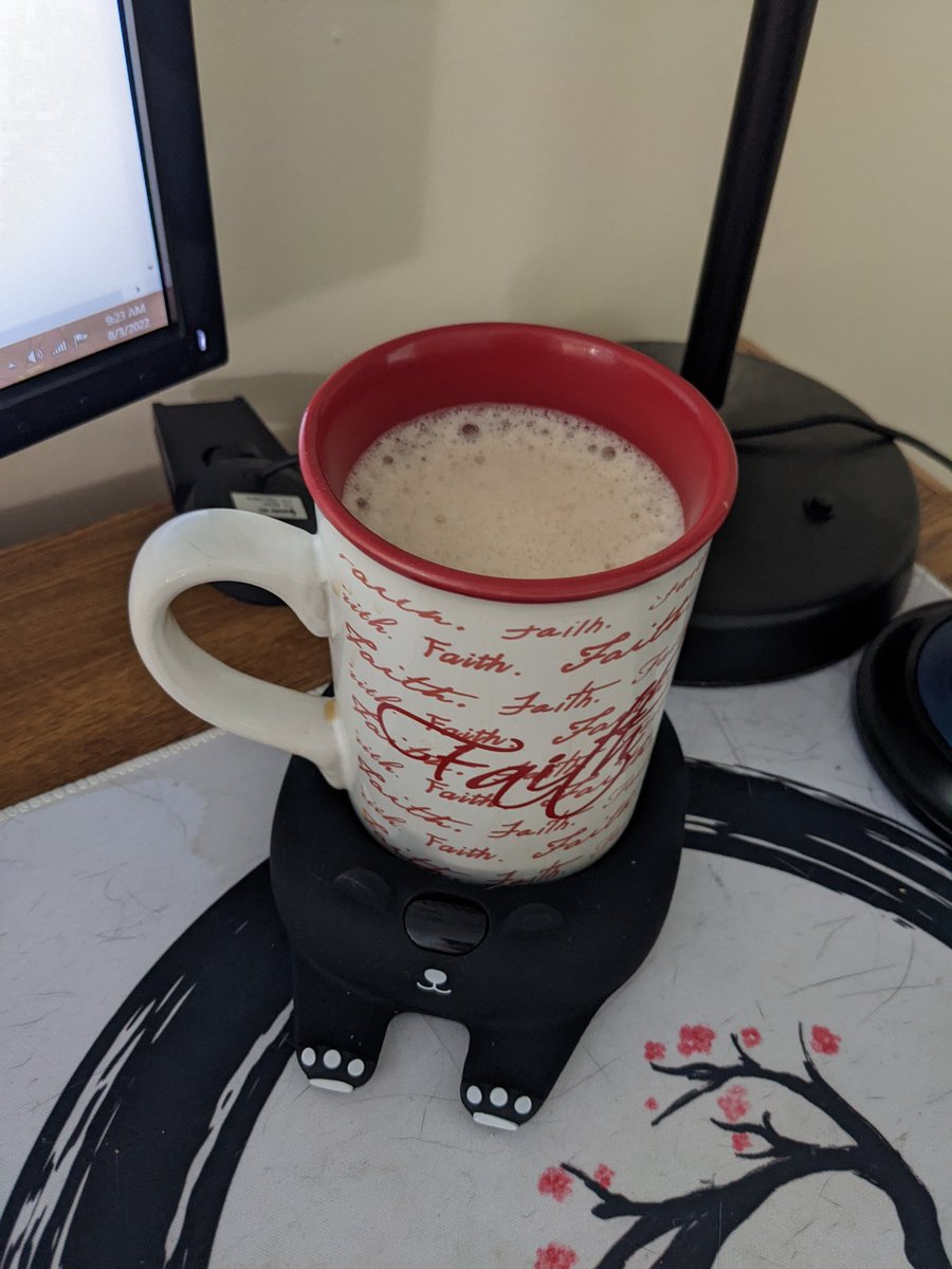 Faithdesfleurs's tweet photo. Ahhhhh thank you so much @itsallisonleigh for my milk frother!!! This makes my morning coffee so much better now ☺️ This was on my #MidSummerWish list and she also got Jack a whole bottle of catnip (goes w/out saying that he loves it). Thank you for being a blessing to me ☺️ https://t.co/LMvfBmJRr3