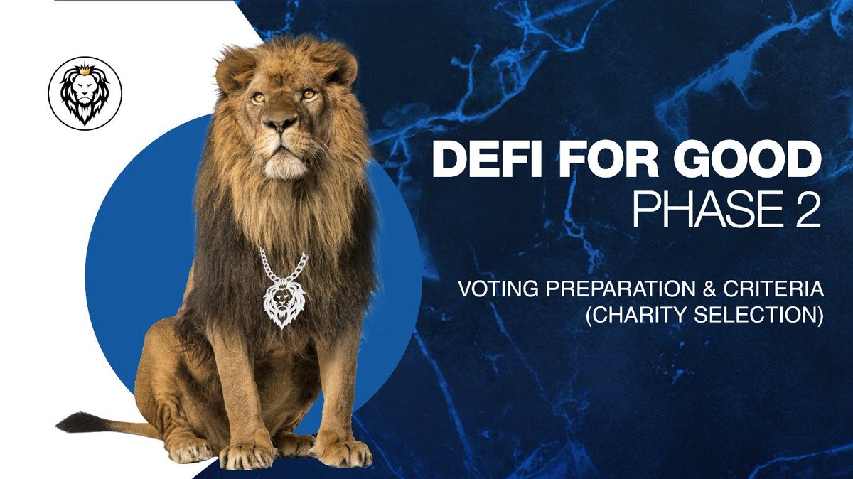 $JGN's #DeFiforGood puts the power of choice in your hands. We'll vote on the next charity soon via dJGN

This blog outlines criteria of the charities we can support + shares some options. You can suggest more in the comments. Vote will go live August 11!

juggernautdefi.medium.com/defi-for-good-…