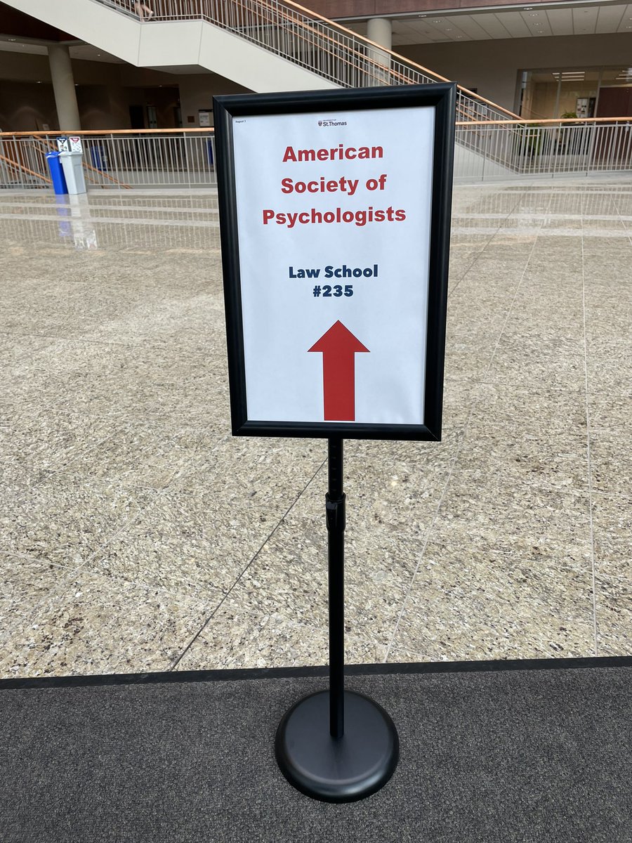 SChewPsych's tweet photo. At the #topss conference before @APA   Didn’t realize APA changed their name. https://t.co/Ajp1DpviVx