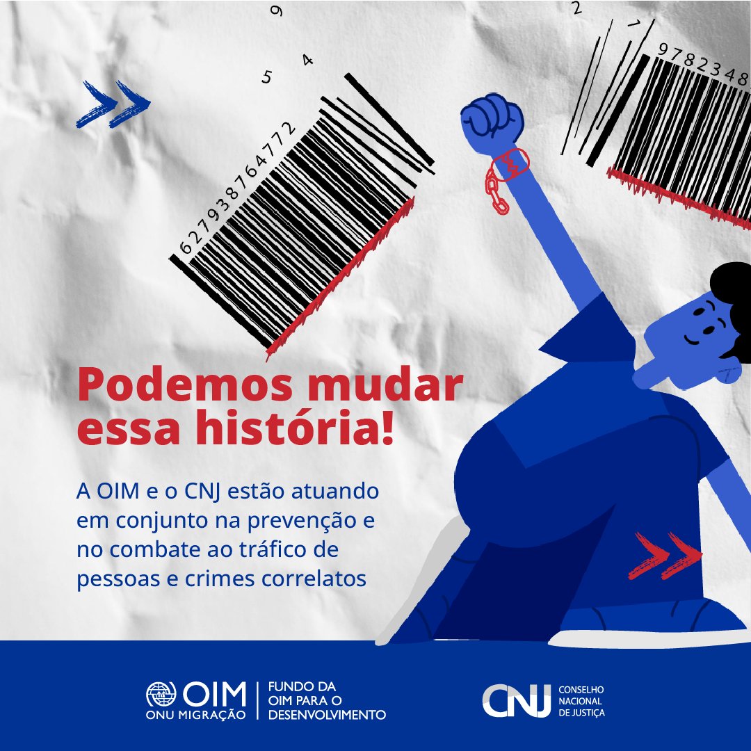 OIMBrasil's tweet photo. Você sabia? 
O aliciamento para o tráfico de pessoas tem várias finalidades: exploração sexual, sequestro de crianças, trabalho escravo, extração de órgãos, entre outras.
Se você suspeita de algo, denuncie! #Disque100📞
A ligação é gratuita e anônima.
@CNJ_oficial https://t.co/Q1q9PnBVX6
