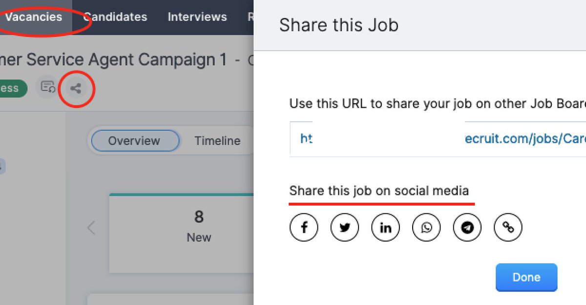 awetomate's tweet photo. Zoho Recruit just added this cool little feature. Share your job to directly social media from your job listing in Zoho.
#Zohorecruit https://t.co/CdXEQDsaup