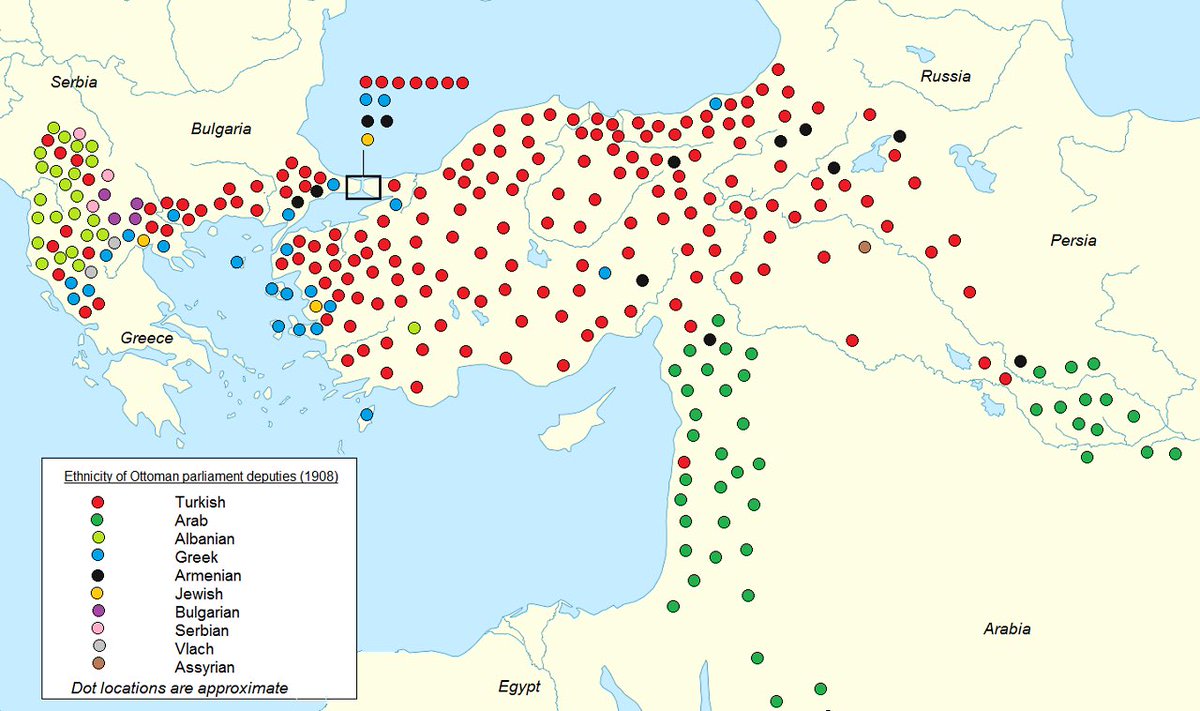 Nrken19 on Twitter "Map of different ethnicities as Parlament deputies