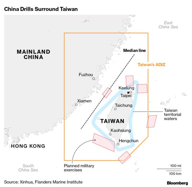 Janneth_QuirozZ's tweet photo. 🧵Hilo sobre respuesta de China al viaje de Pelosi:
1⃣Pruebas de misiles, ejercicios que rodean Taiwán: Algunas de las áreas cruzan las aguas territoriales de la isla, amenazando con interrumpir el tráfico aéreo y marítimo en el Estrecho de Taiwán, una de las rutas
1/5 https://t.co/hUKu5jGo59