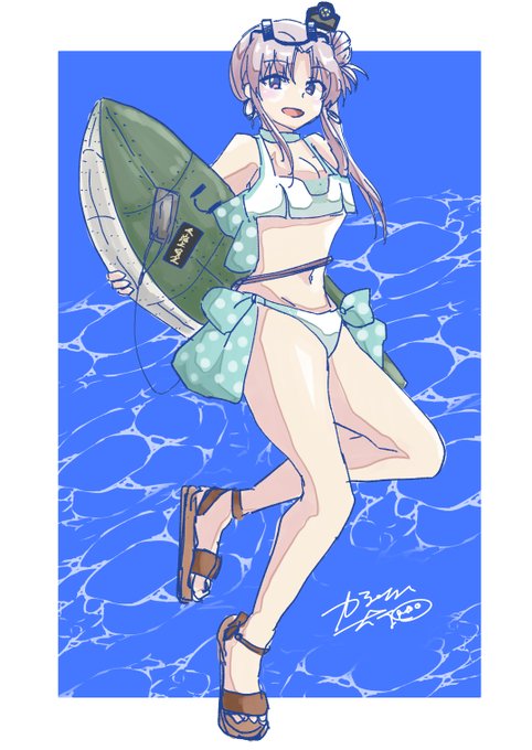 水着の季節かも 