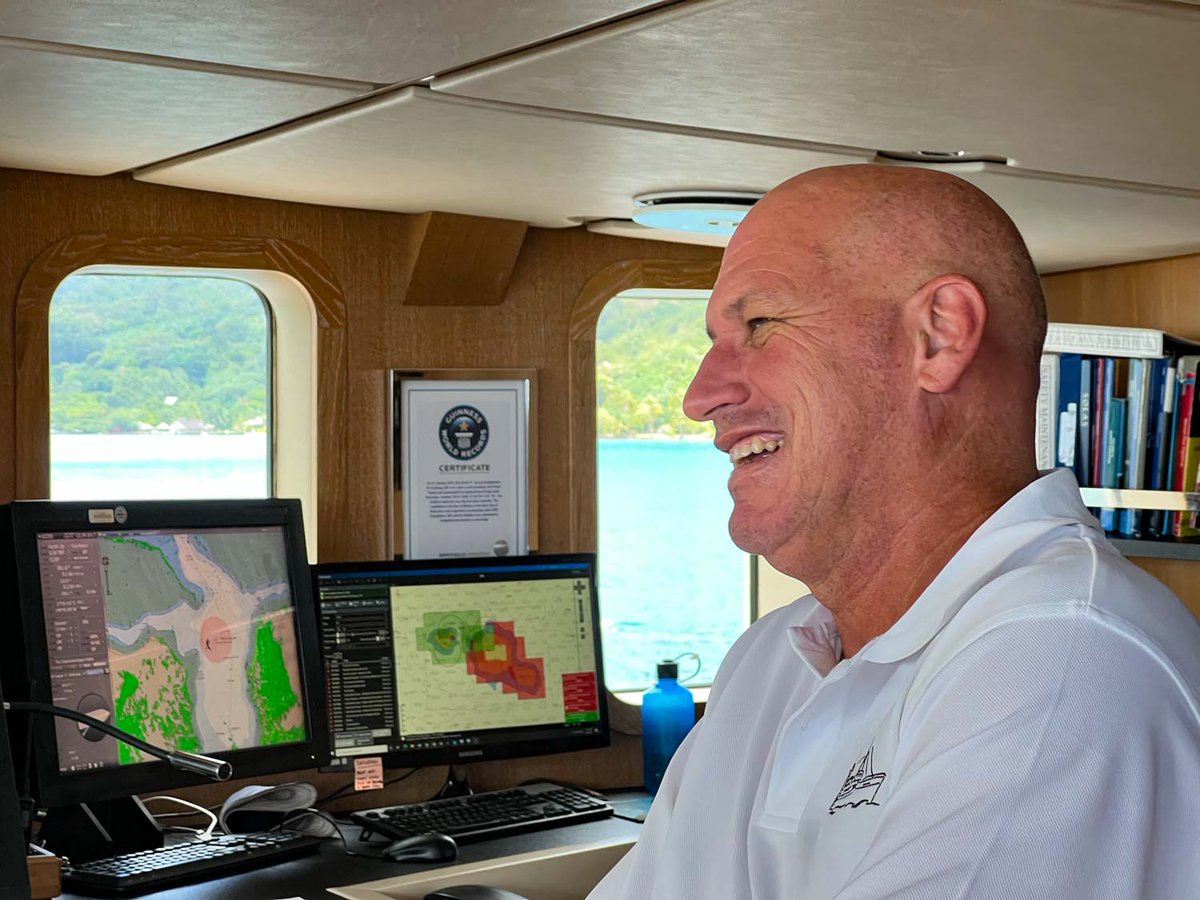 EYOSExpeditions's tweet photo. #EYOSplus!
Meet Capt Russell Pugh of #MYArctic.
In 2014, EYOS partnered with MY Arctic on an ambitious expedition. Capt Pugh + crew set a furthest south–by any vessel–ever! Officially recorded as 78°43.0336’S, 163°42.1317’W in the #GuinnessBookofWorldRecords! https://t.co/N0ba19e0Lt