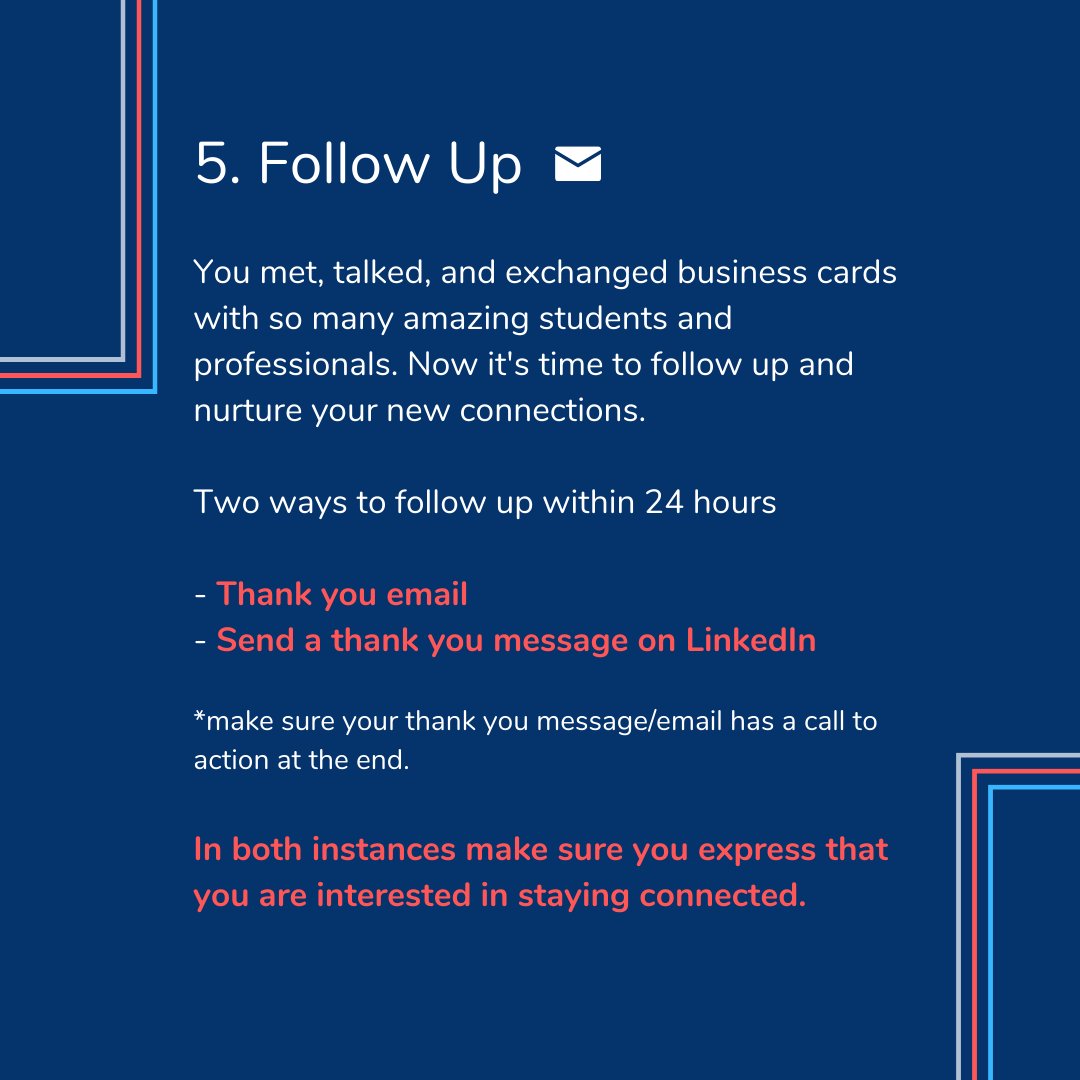 ZicklinGCMC's tweet photo. 5 Tips for Success at MBA Conferences 💼
Like and share! 

#MBAConferences #BeBaruch #ZicklinPride #BaruchCollege #NYC https://t.co/hz6sVmem0l