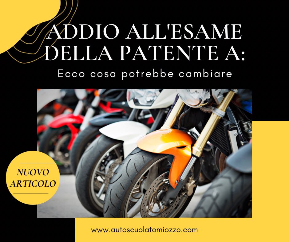 tomiozzosg's tweet photo. 👉🏻 Per scoprire in cosa consiste la nuova proposta per il conseguimento della patente A approvata dal Senato, leggi l’articolo completo sul nostro blog al link: https://t.co/cJCIuBMfRb

#patenteA #patente #patentemoto #esamepatente #moto #motorcycle #motorbike https://t.co/3ZngBiw8MU
