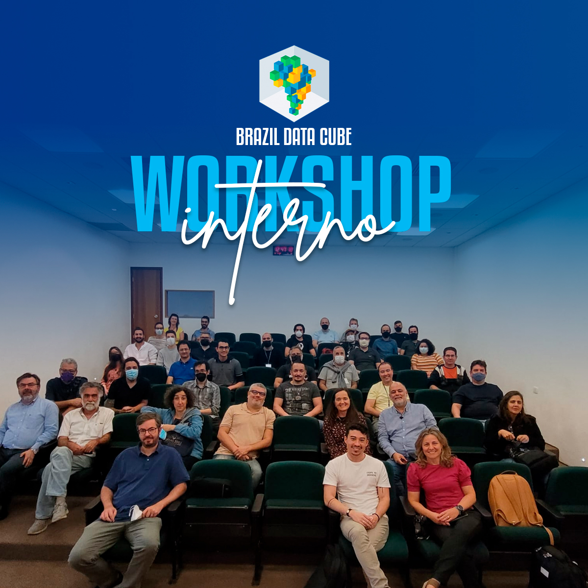 BrazilDataCube's tweet image. No dia 29/07/2022, foi realizado no INPE um workshop interno do projeto Brazil Data Cube. Veja a notícia completa em: brazildatacube.org/workshop-inter…
#cubodedados #datacube #brazildatacube