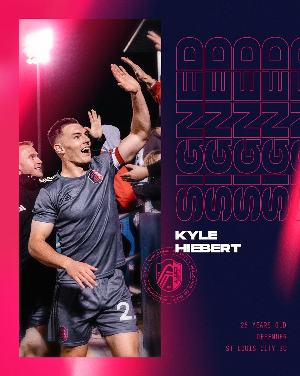 stlCITYsc's tweet photo. CITY SIGNED✍️ 

Another CITY2 standout has signed to move up to the First Team. Kyle Hiebert, welcome to @MLS.

#stlCITYsc x #TheFutureIsNow

🔗https://t.co/dLYesCN83N https://t.co/uMqpr8prUv
