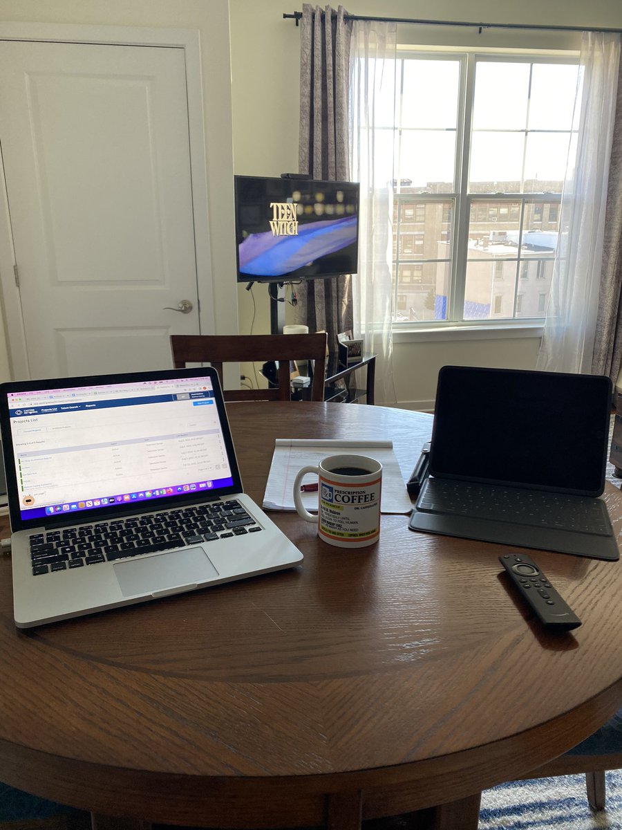 dmwaldron's tweet photo. Happy Wednesday all! Teen Witch, Coffee and Casting. @RobynLively #teenwitch #wednesday #waldroncasting #remotecasting https://t.co/aSjMItPSer