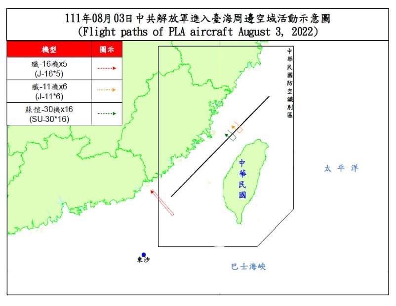 Taiwán denunció la incursión de 27 aviones militares chinos - Seguridad en Taiwan y situación política - Foro China, Taiwan y Mongolia