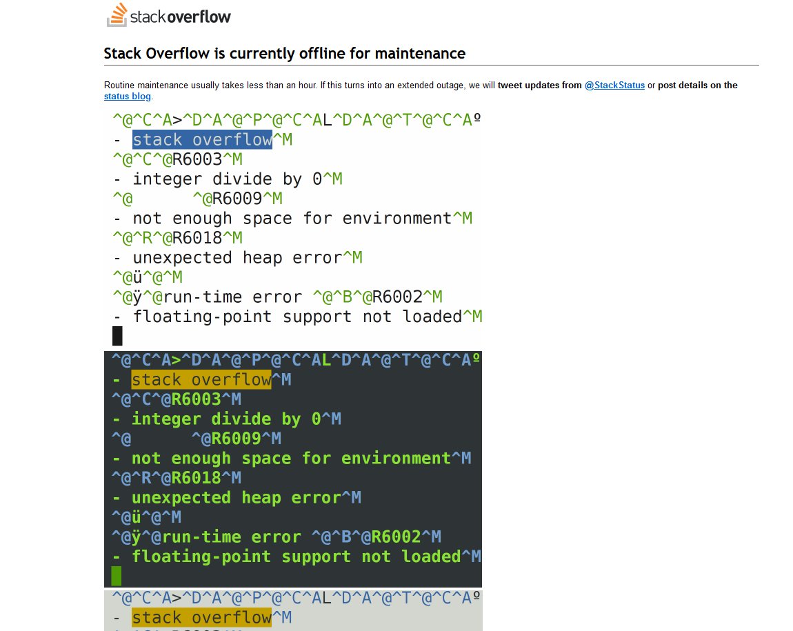 NicolaCard's tweet image. Càpita anche ai migliori! #stackoverflowdown